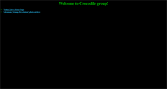 Desktop Screenshot of crocodile.org