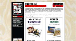 Desktop Screenshot of crocodile.uk.com